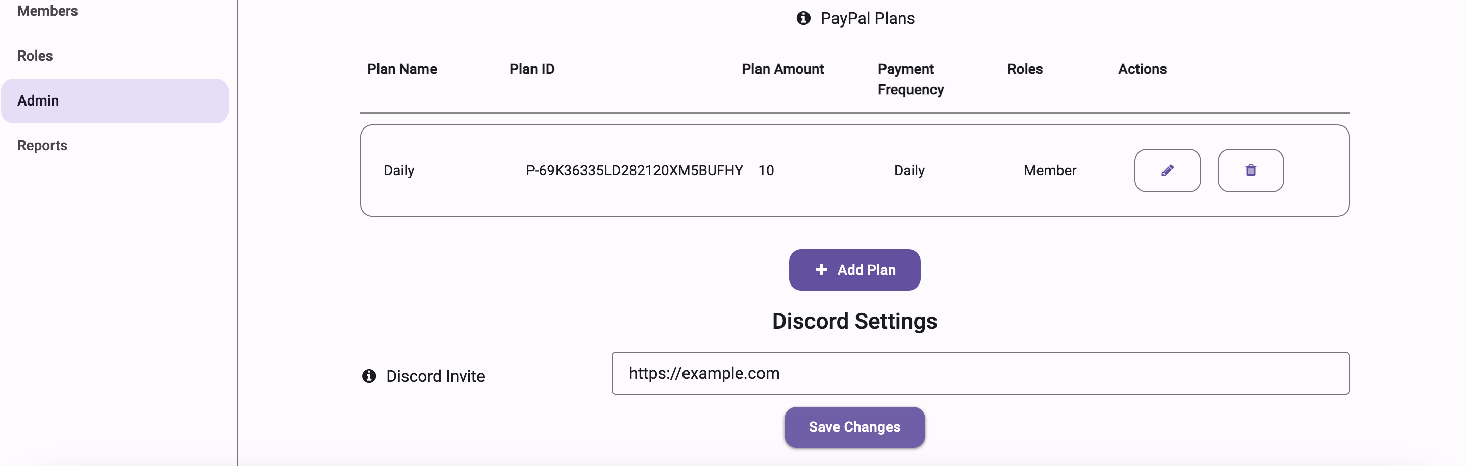 Discourse forum integration settings including API keys and SSO configuration